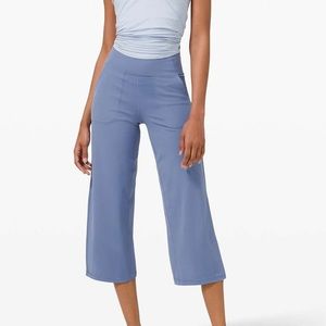 lululemon align super high rise wide leg crop 23”